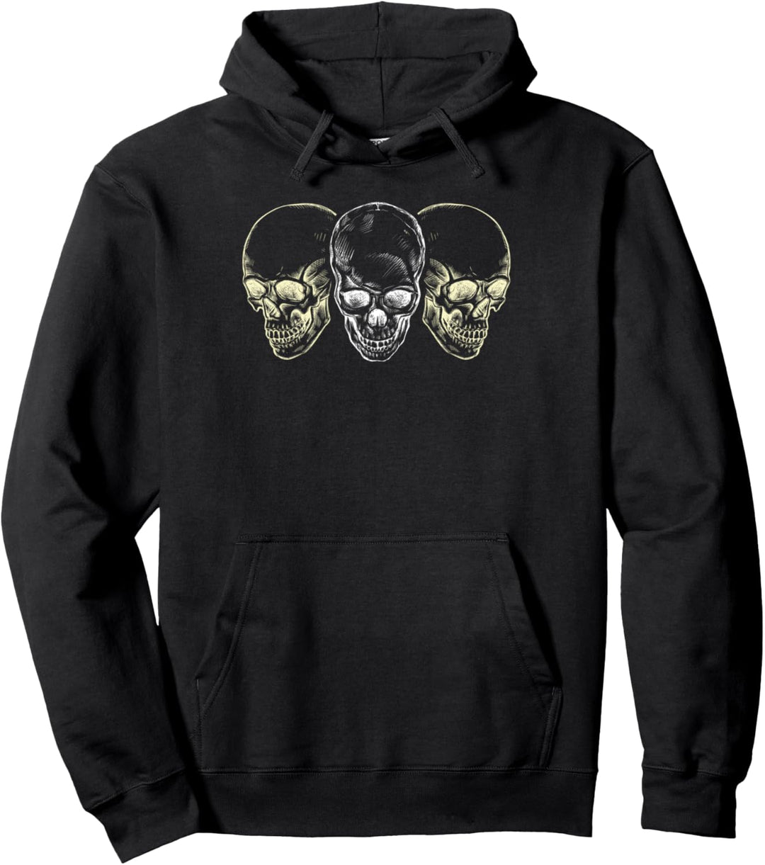 Totenschädel Pullover Hoodie