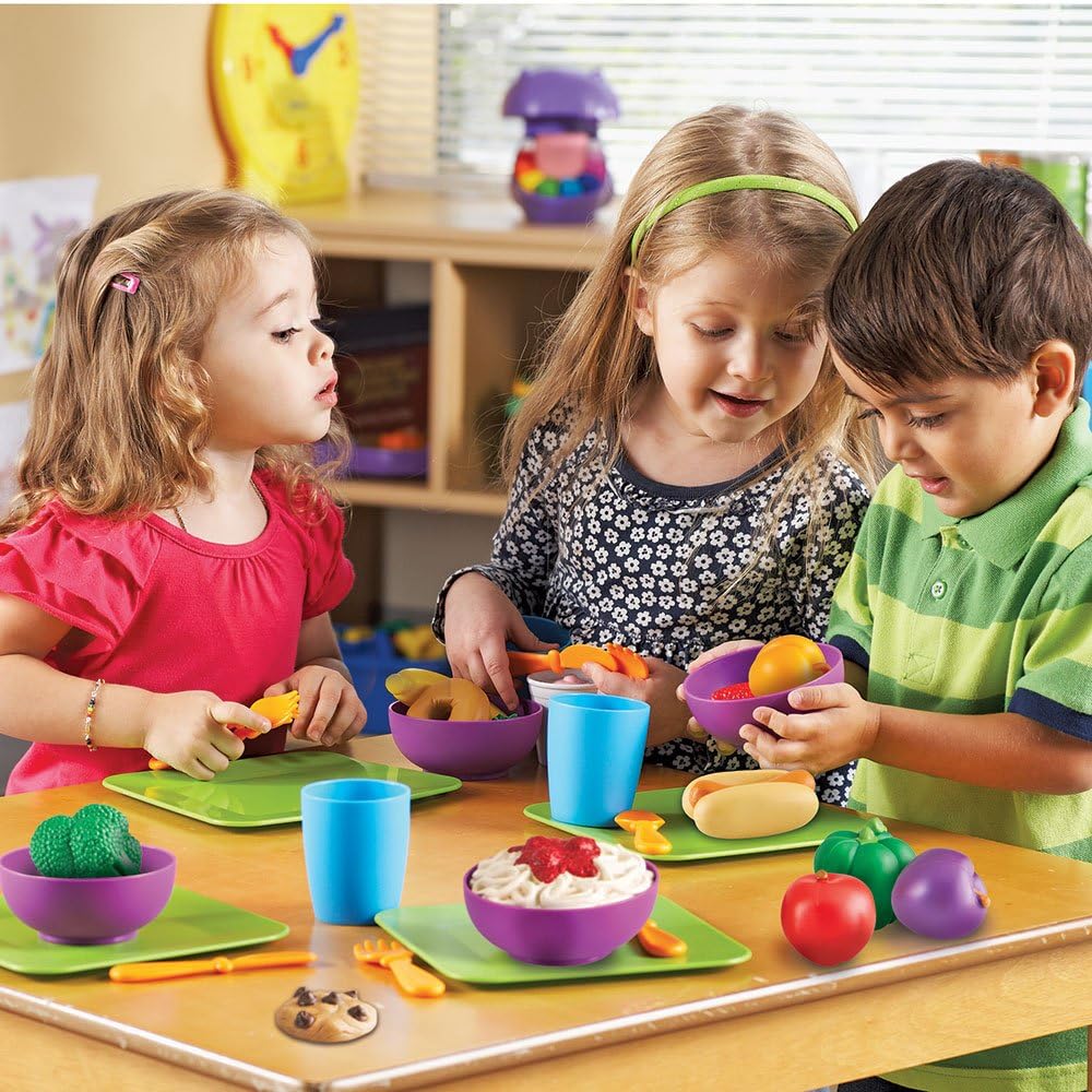 Learning Resources New Sprouts Spielküchenset für Gruppen Küchen-Set, Küchen-Set