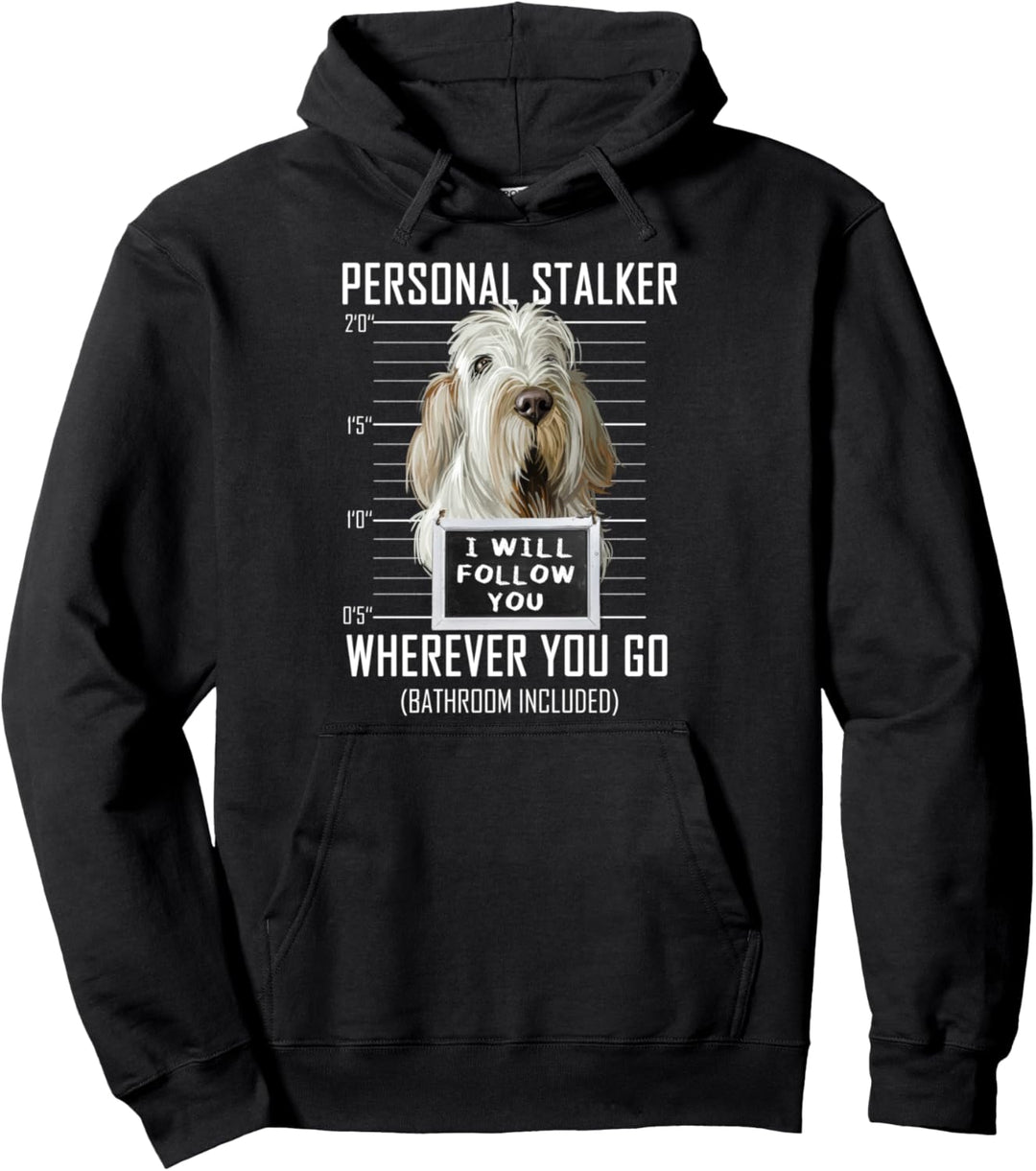 Personal Stalker Hund Spinone Italiano I Will Follow You Pullover Hoodie