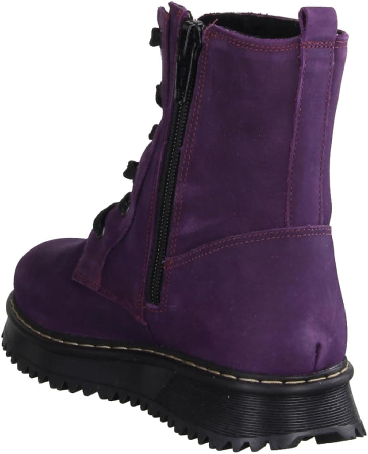 Däumling Mädchen Rudi Stiefelette 31 EU Country Aubergine, 31 EU Country Aubergine