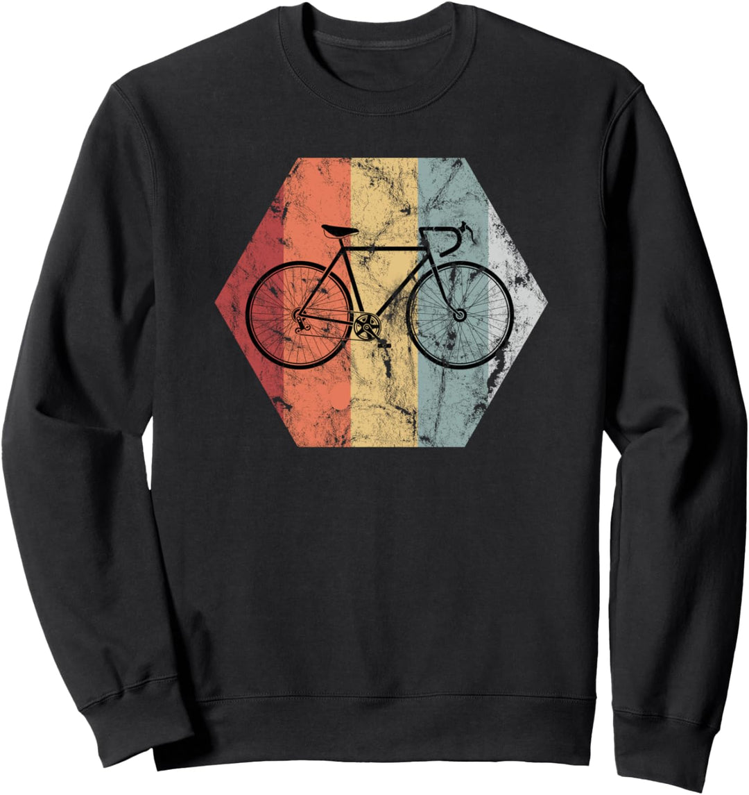 Retro Vintage Rennrad Geschenk Sweatshirt