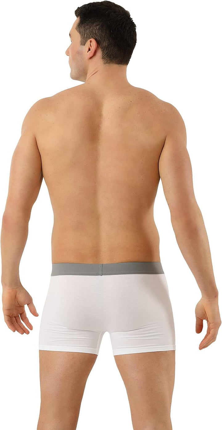 Albert Kreuz Herren Retroshorts Micromodal 2er Pack weiss XL Weiss, XL Weiss