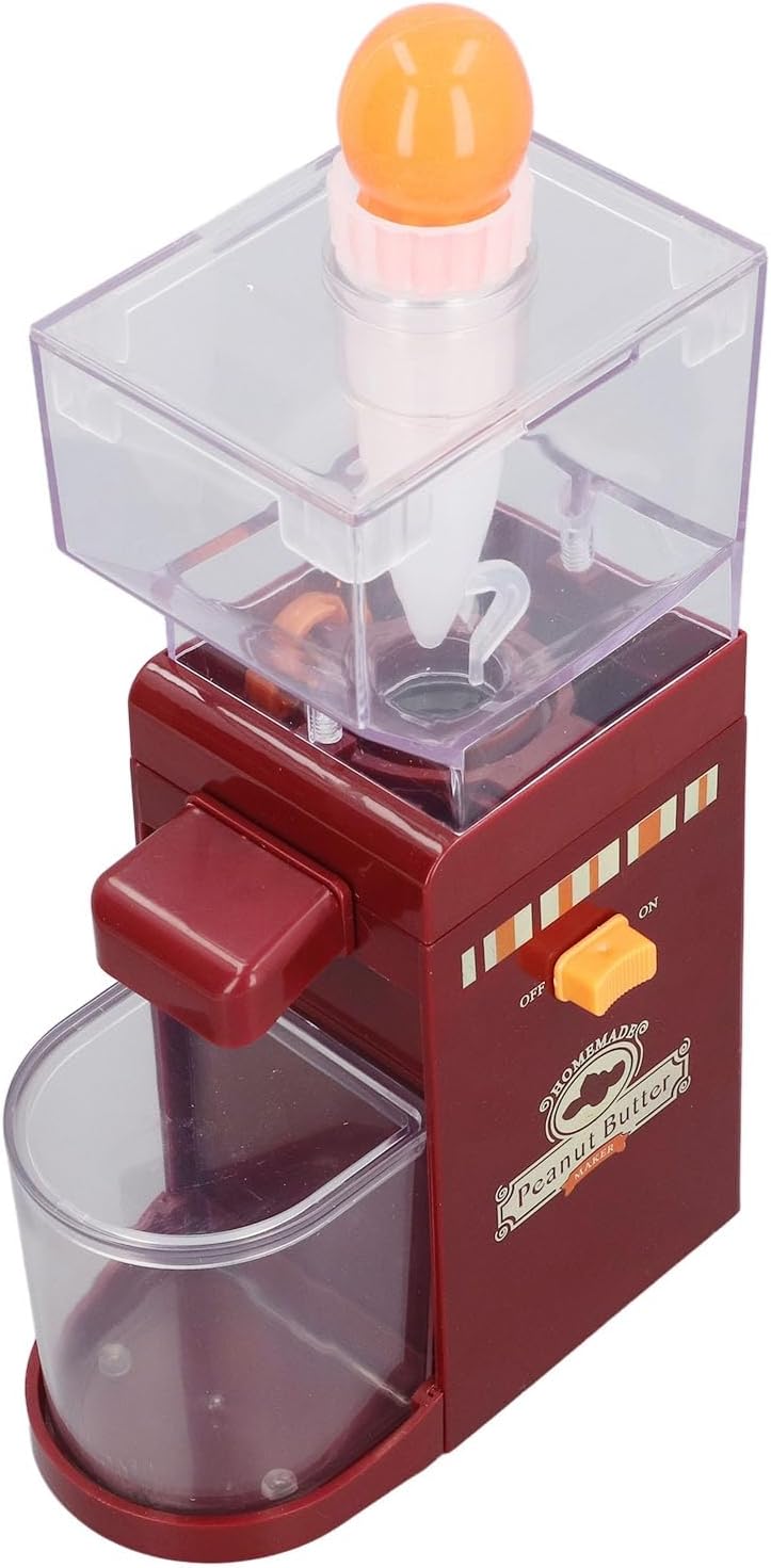 Elektrische Erdnussbuttermaschine für Zuhause, Nussmühle mit Rutschfester Basis für Einfache Bedienu