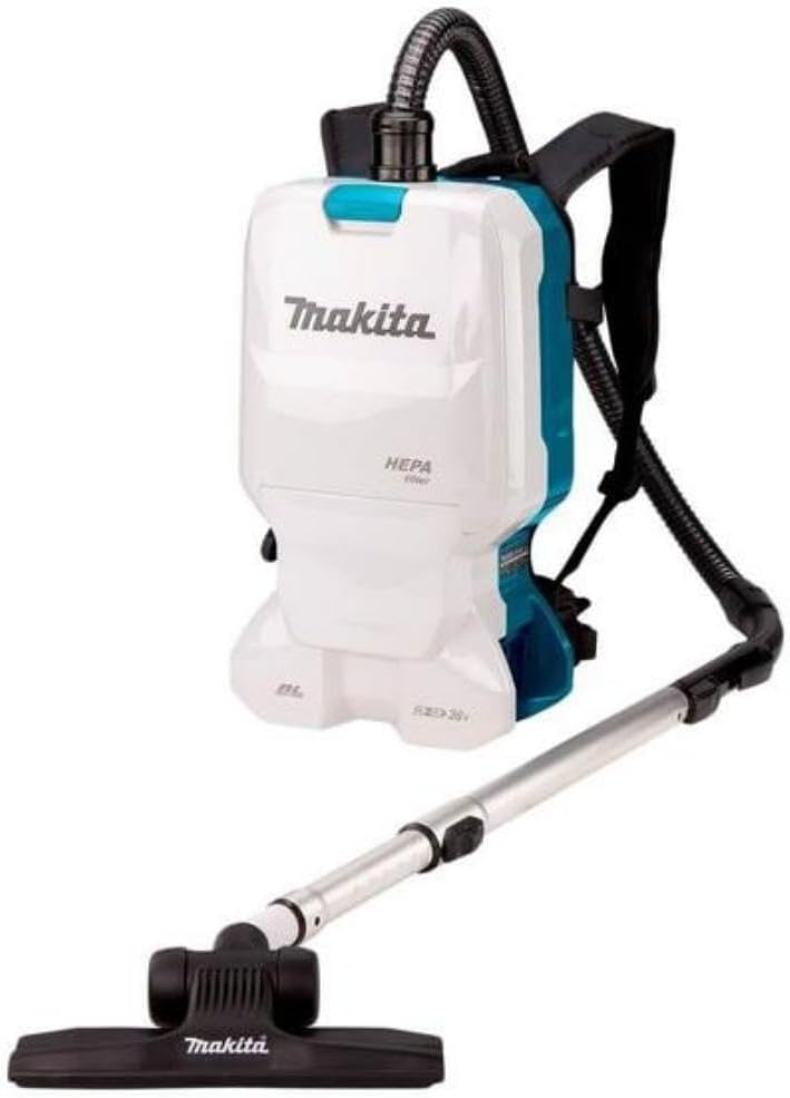 Makita DVC660Z, Rucksackstaubsauger 2x18 V (ohne Akku, ohne Ladegerät), 6