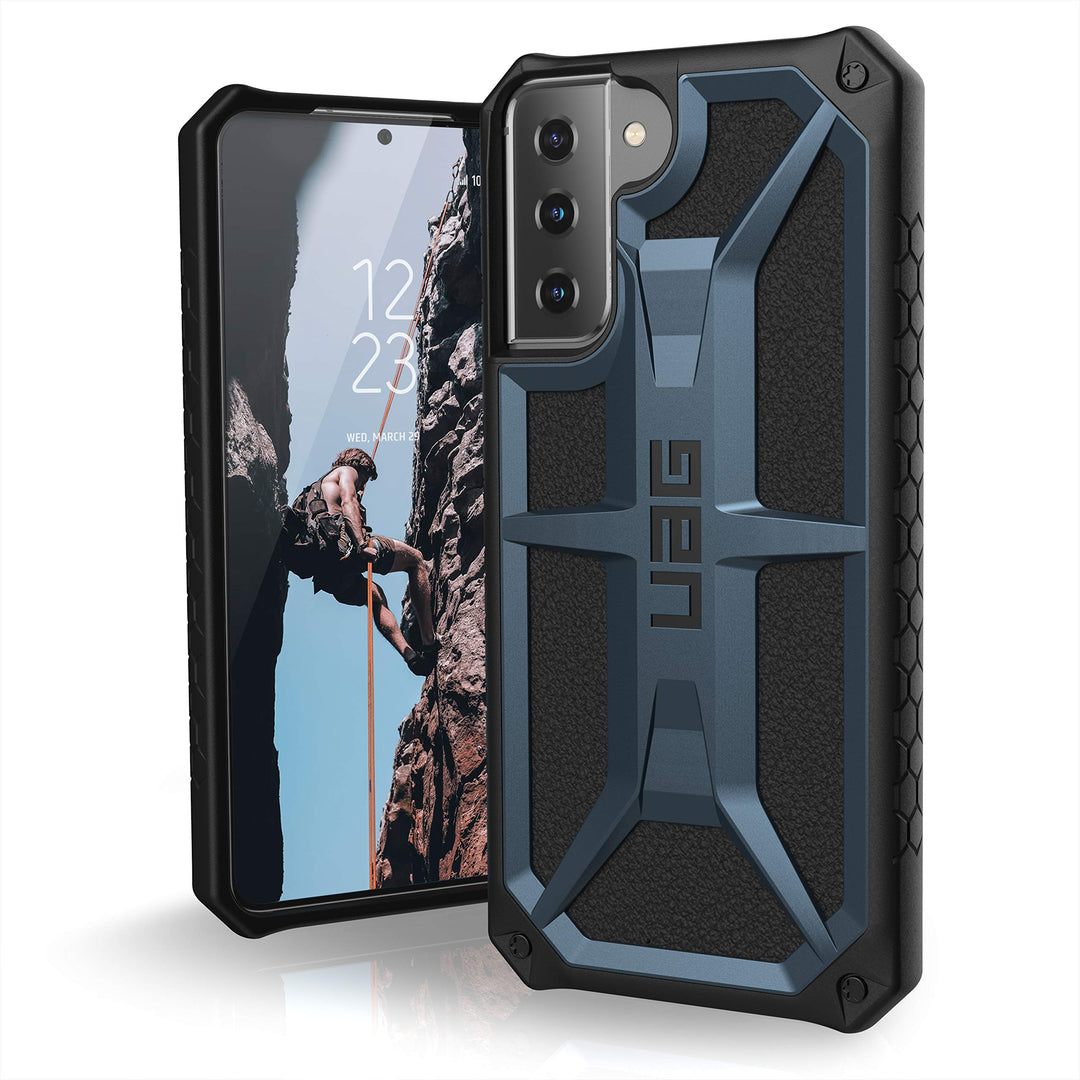 Urban Armor Gear Monarch Hülle Samsung Galaxy S21+ 5G (6,7" Zoll) Cover (Wireless Charging kompatibe