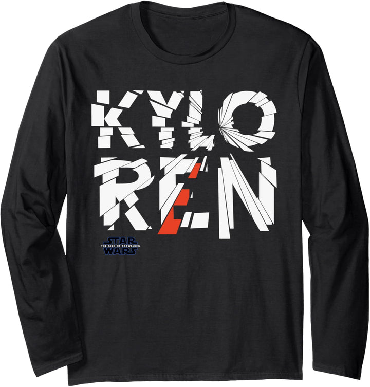 Star Wars The Rise of Skywalker Kylo Ren Name Langarmshirt