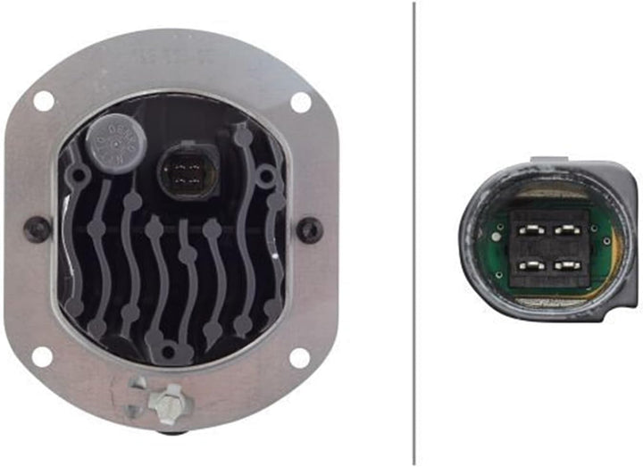 HELLA - DE/LED-Fernscheinwerfer - 90mm Performance L4060 - E1 3831/SAE SSB 674/ECE-R112/ - 1F0 011 9