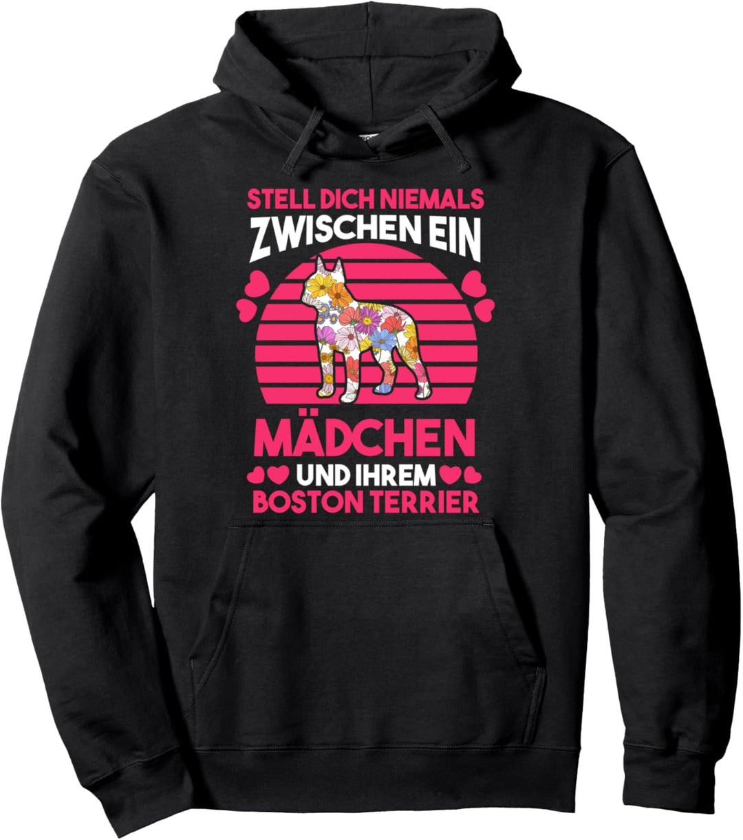 Hundebesitzerin Boston Terrier Pullover Hoodie