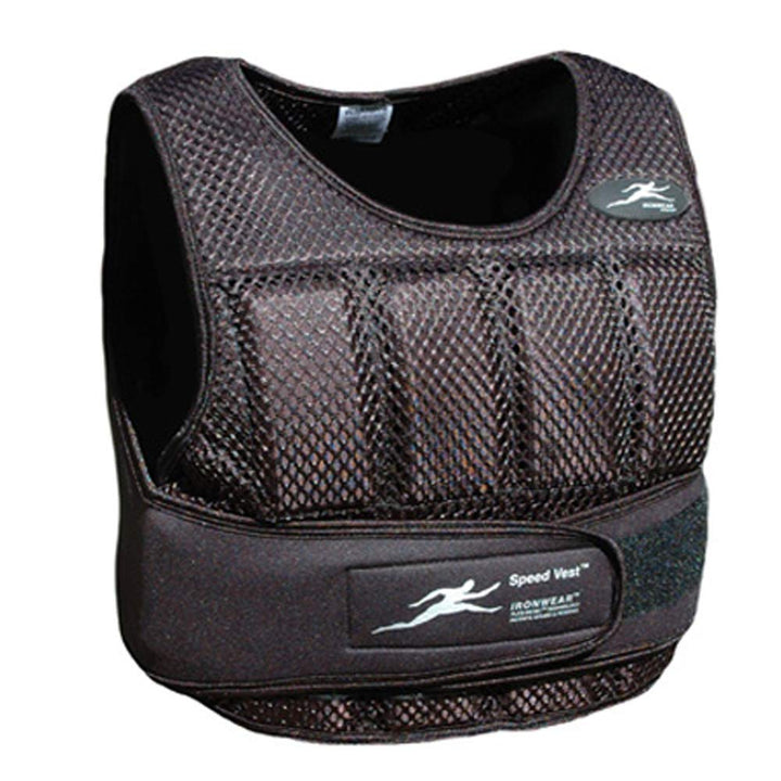Ironwear Gewichtsweste "Kurze Sport-Weste" Schwarz, Schwarz