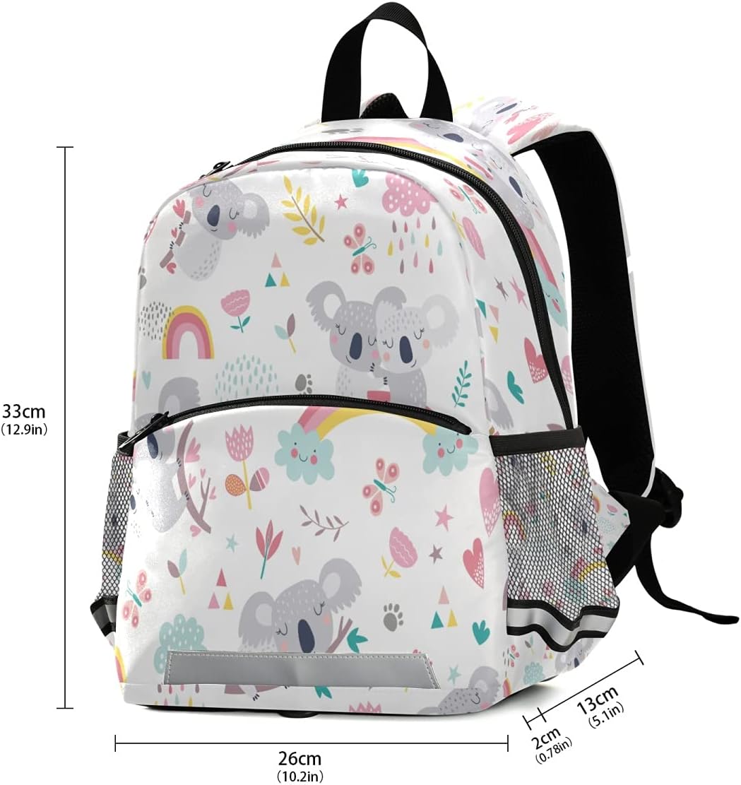 Niedlicher Kinderrucksack Koala Kindergarten für Kleinkinder Mädchen Jungen, Mehrfarbig, One Size, K