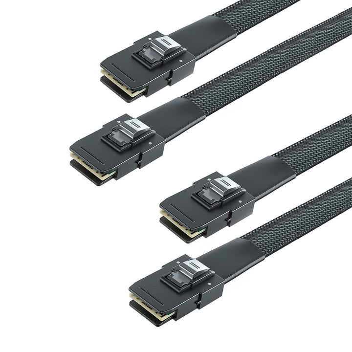 10Gtek [2 Stück] SFF-8087 zu SFF-8087 1-Meter Internes Mini SAS Kabel, Mini SAS 36Pin SFF-8087 to SF