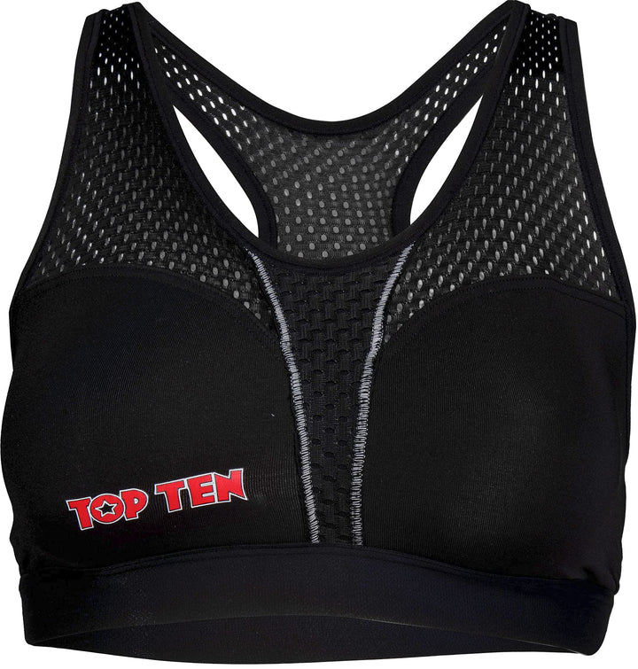 TOP TEN Sports Bra „Cool Guard“ M Kurz Schwarz, M Kurz Schwarz