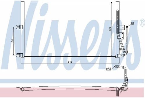 Nissens 94653 Klimakondensator