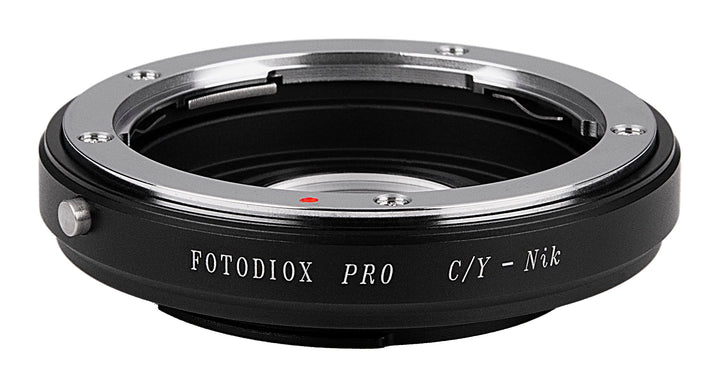 Fotodiox Pro Lens Mount Adapter Compatible with Contax/Yashica (CY) Lenses on Nikon F-Mount Cameras