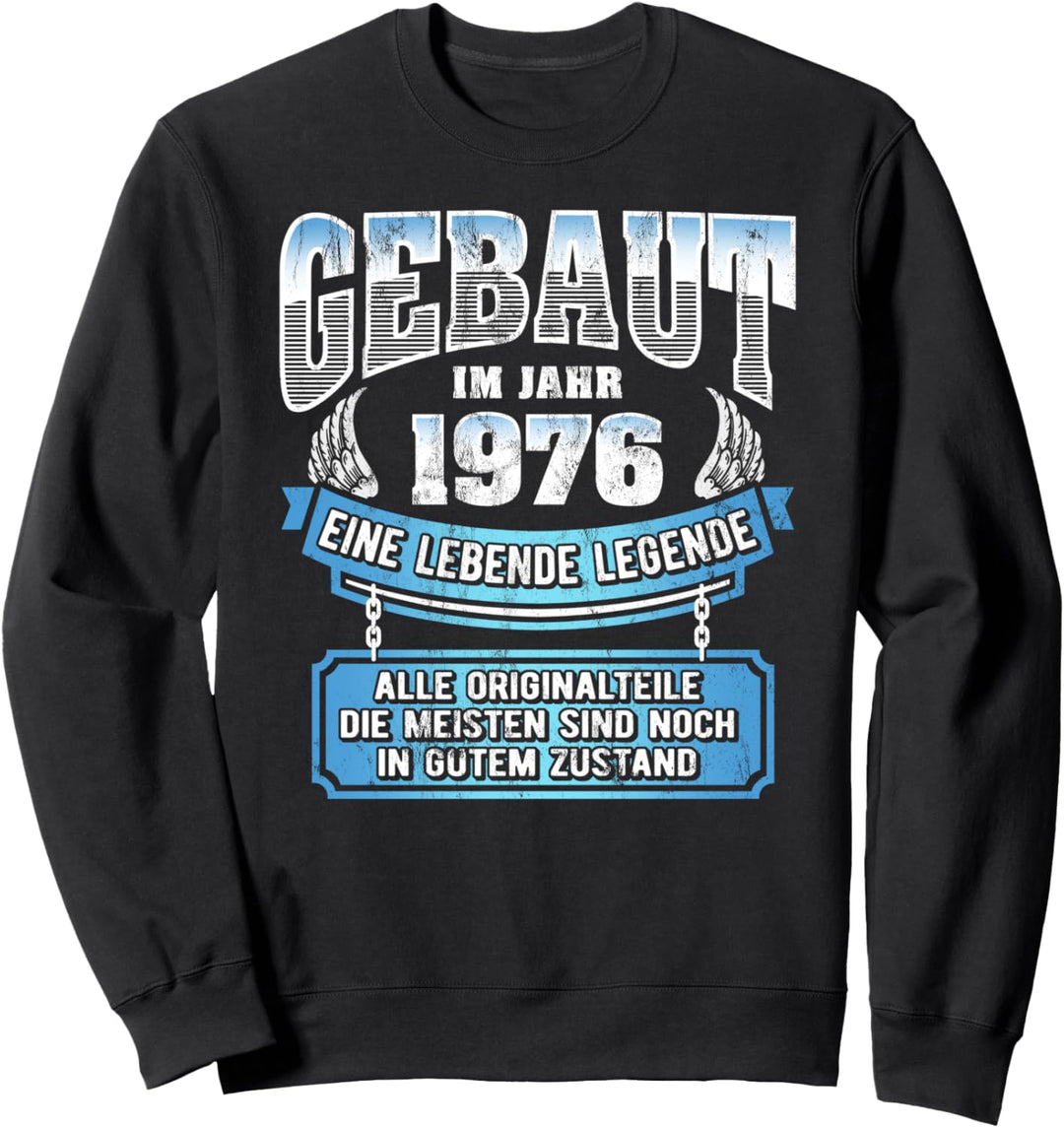 48 Geburtstag Geschenk Lustig Gebaut Im Jahr 1976 Sweatshirt