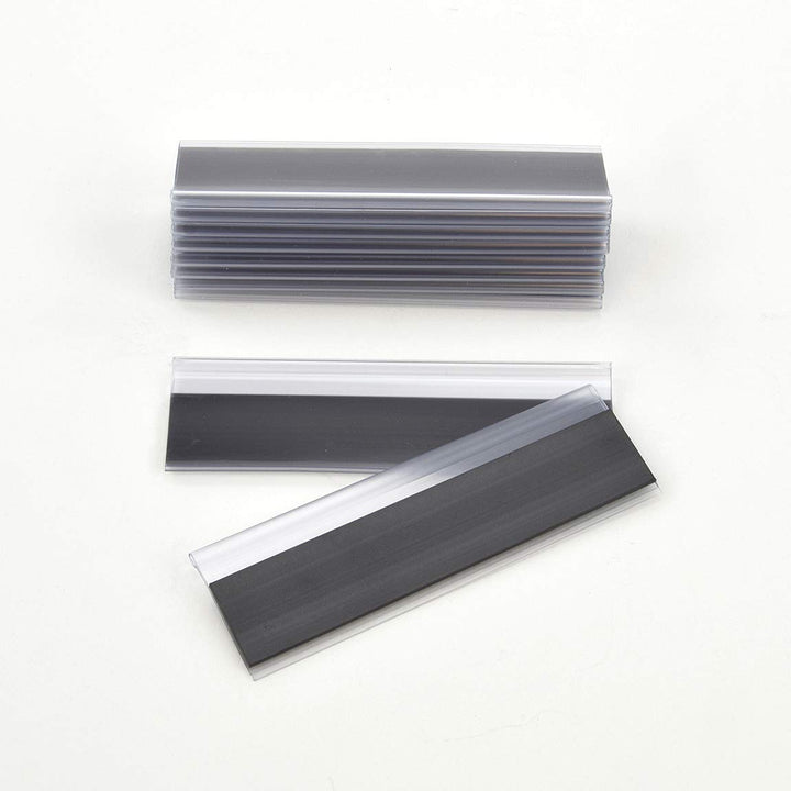 Magnetische Etikettenhalter für Einstecketiketten 500 mm Breit/Tickethalter/Etiketten Halter (21 mm