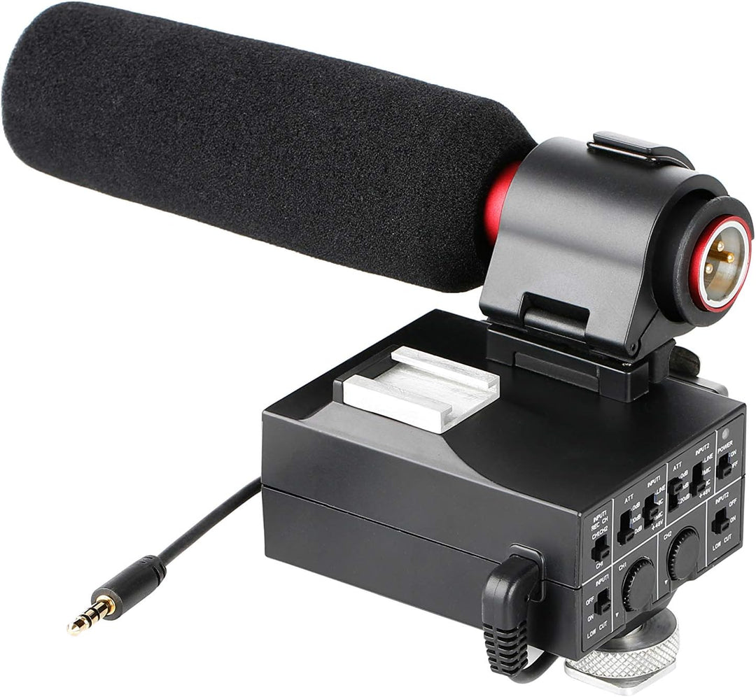 Saramonic Mixmic - Audio-Adapter und Mikrofon-Kit – Schwarz