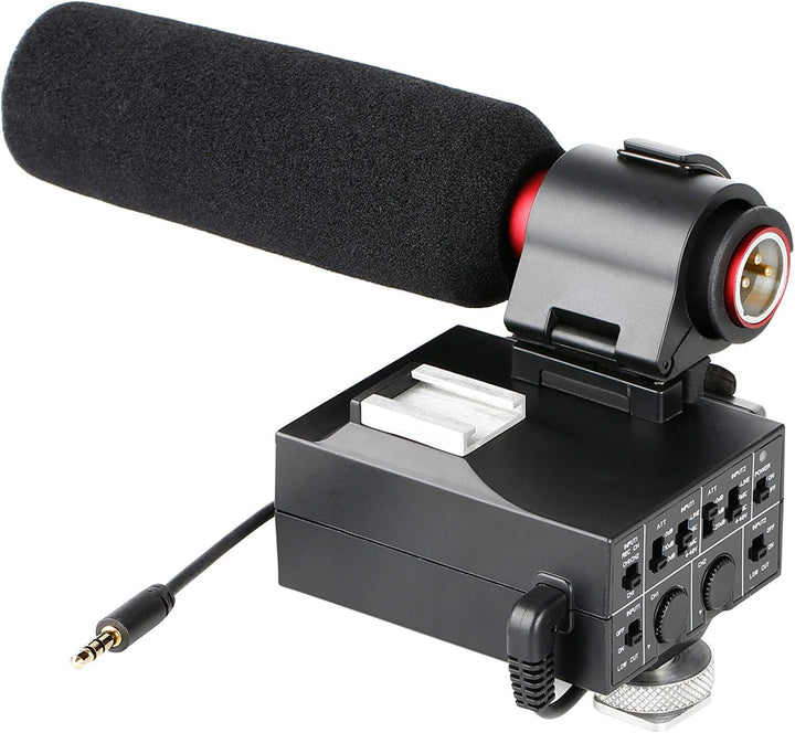 Saramonic Mixmic - Audio-Adapter und Mikrofon-Kit – Schwarz