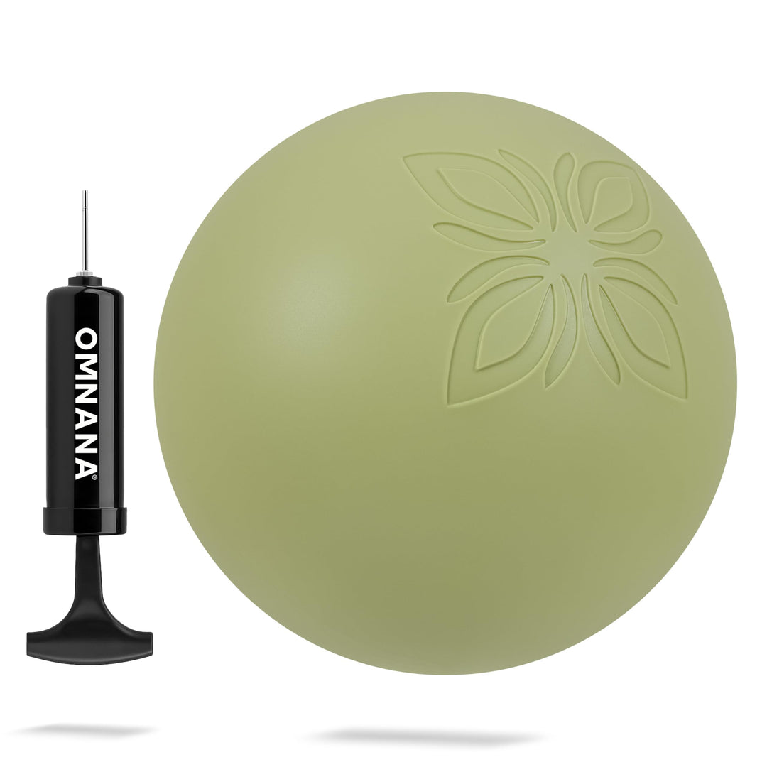 Moon™ Pilatesball – Rutschfester Core-Trainer Ø 21 cm aus Eco-Elite PVC, ABS-Zertifiziert, Pilates &amp;