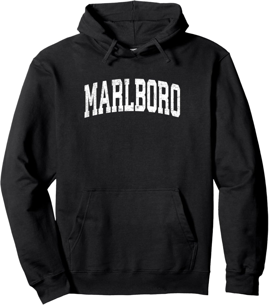 Marlboro New Jersey, New Jersey, Sportdesign im Vintage-Stil Pullover Hoodie