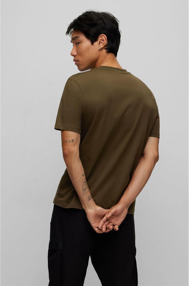HUGO Herren Dumex T-Shirt M Dark Green303, M Dark Green303