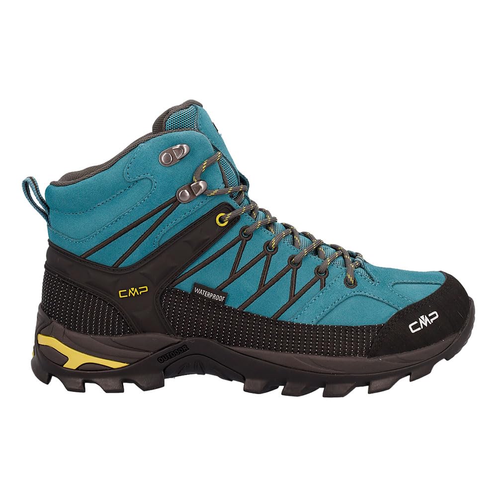 CMP Herren Rigel Mid Shoes Wp Trekking-Schuhe 39 EU Nilo Gold Grün, 39 EU Nilo Gold Grün