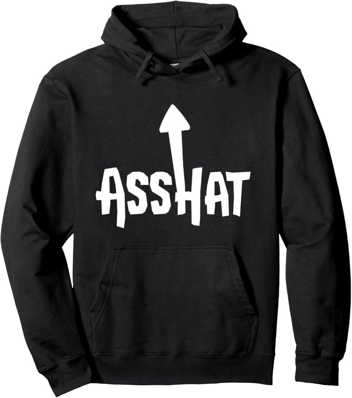 Asshat T-Shirt | Selbstdekreierende Ass Hat Pfeil Up Tee Pullover Hoodie