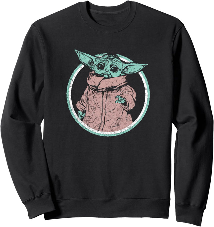 Star Wars Baby Yoda Circle Sweatshirt