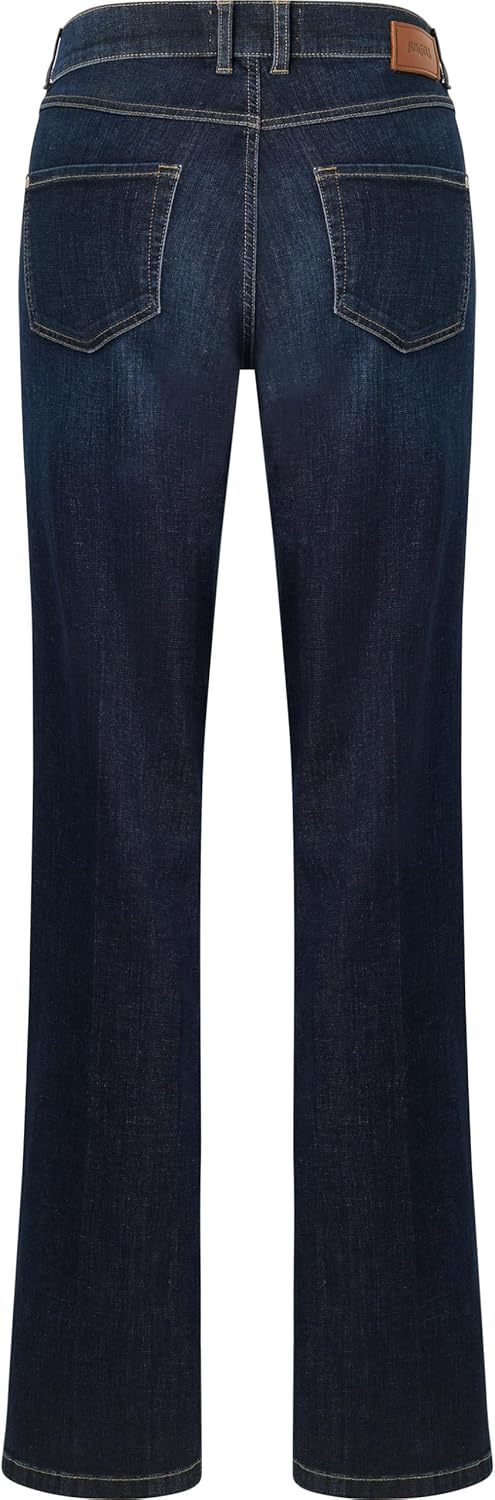 ANGELS Schlagjeans 5-Pocket-Jeans Lara mit Label-Applikationen
