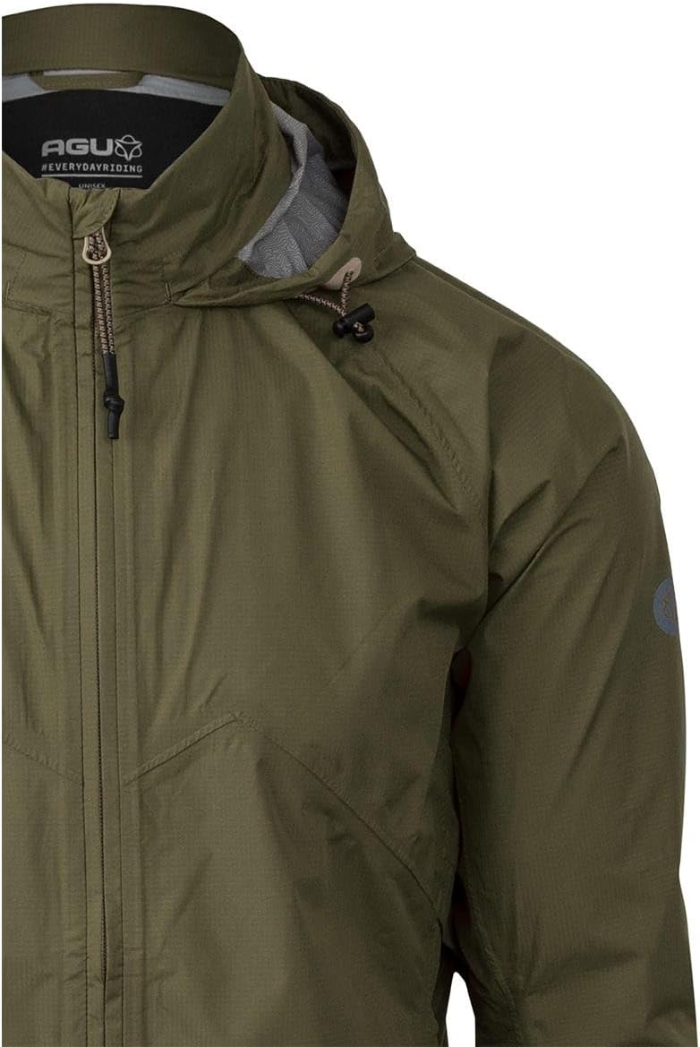 AGU Unisex Giacca Compact Rain Venture Unisex Verde Militare Giacca Compact Rain VENTURE Unisex Verd