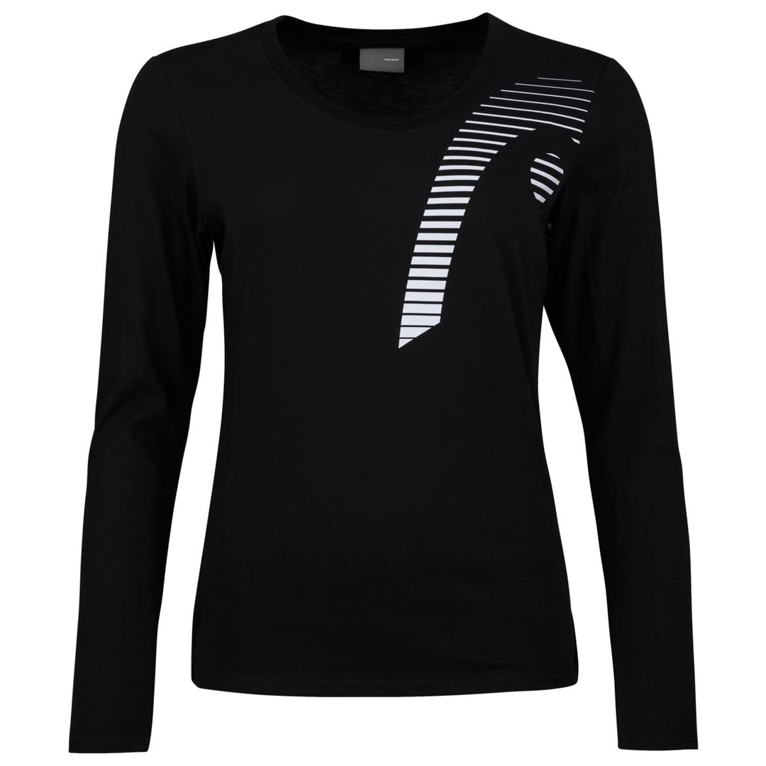 HEAD CLUB 21 LINDA LS W, schwarz, L