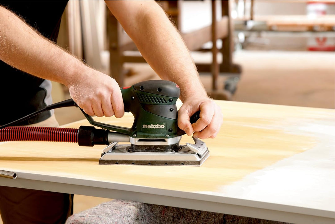 metabo Sander SRE 4351 TurboTec - 350 W, 114 x 229 mm, 22.000/min Schwingzahl - Vario-Elektronik, Tu