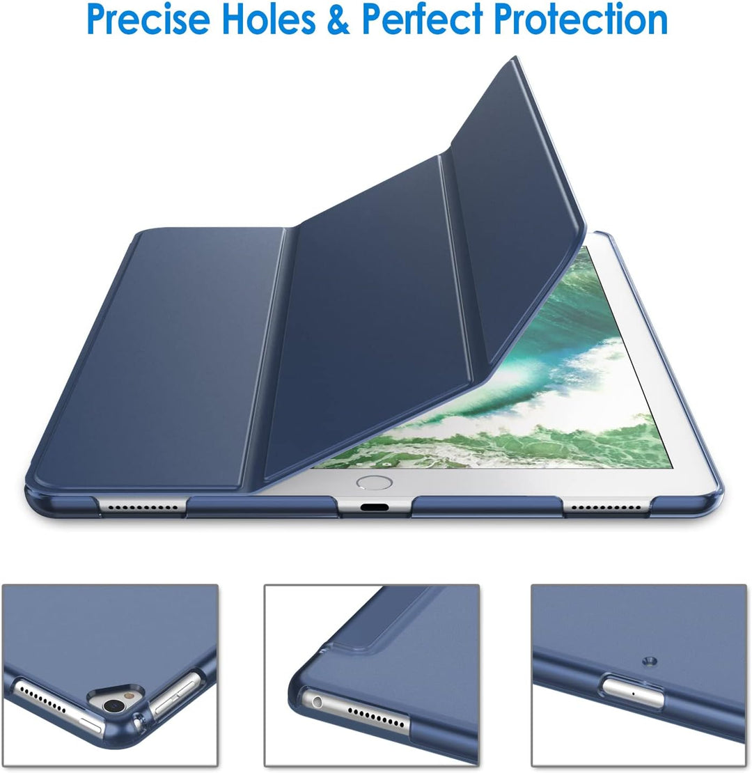 JETech Hülle für iPad Pro 12,9 (1. und 2. Generation, Modell 2015 und 2017), Schutzhülle mit Auto Sc