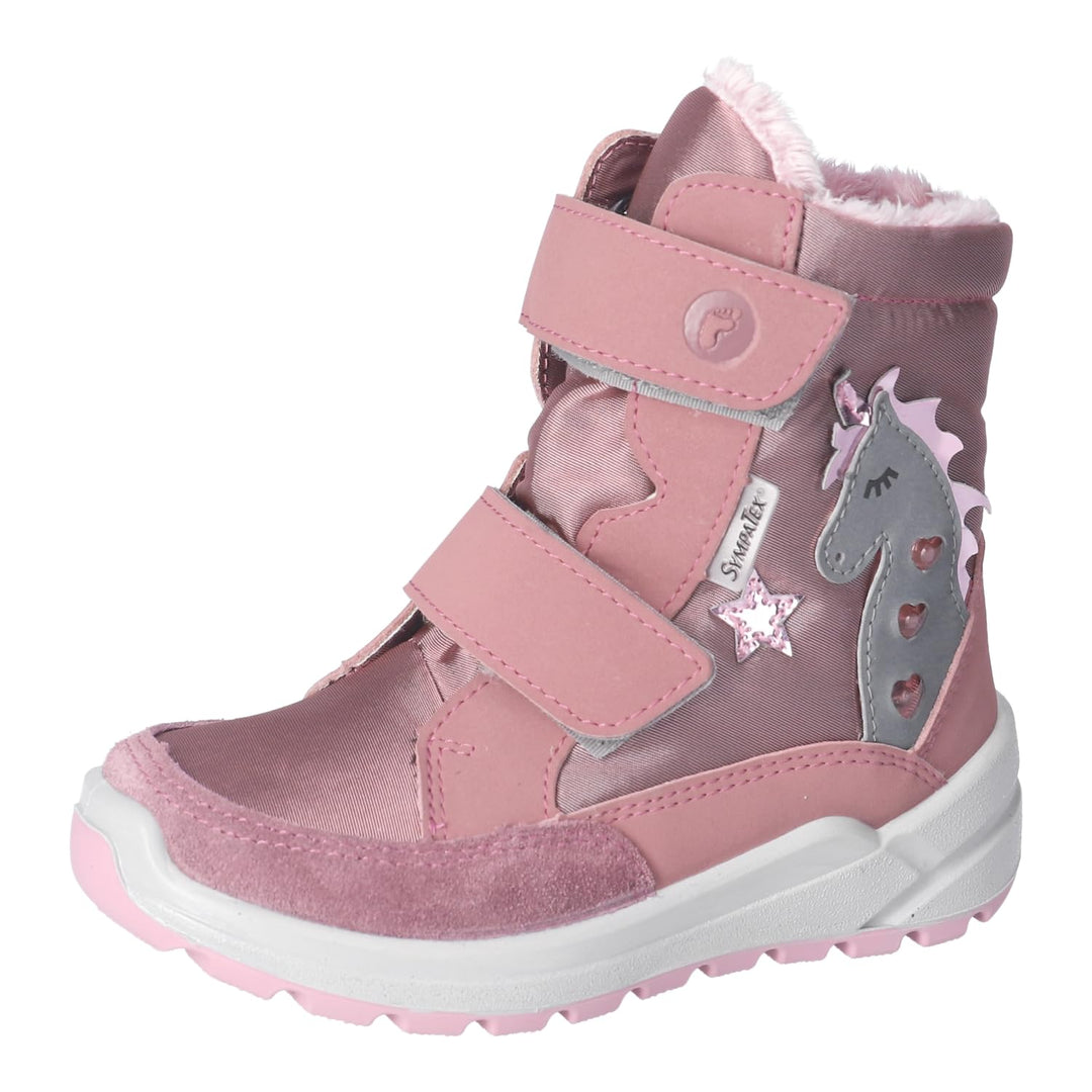 RICOSTA Mädchen Winterstiefel Annika,Kinder Boots,WMS:Mittel,lose Einlage,Sympatex,Blinklicht,Outdoo