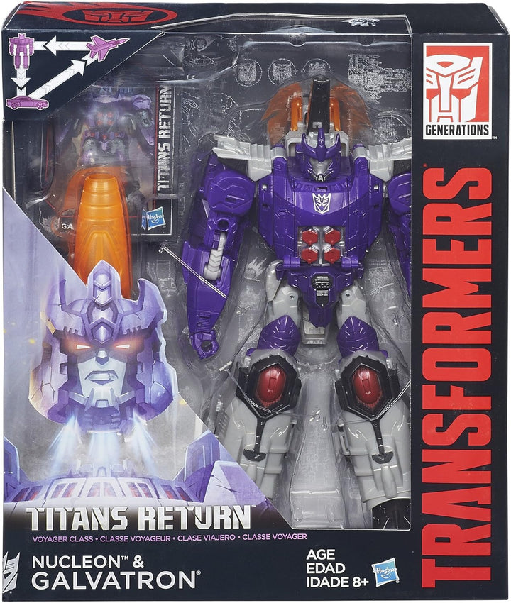TRANSFORMERS Generations Titans Return Nucleon und Galvatron
