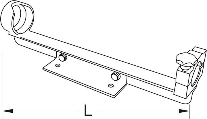 KS Tools 500.8404 Halter für Federspanner, 500mm