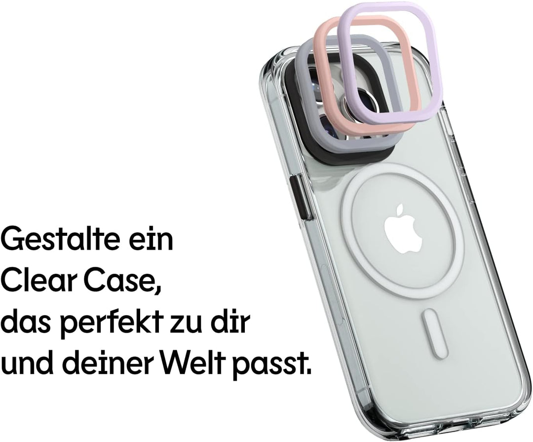 RhinoShield Clear Case kompatibel mit MagSafe für [iPhone 13 Pro] |Überragende Magnetstärke, Vergilb