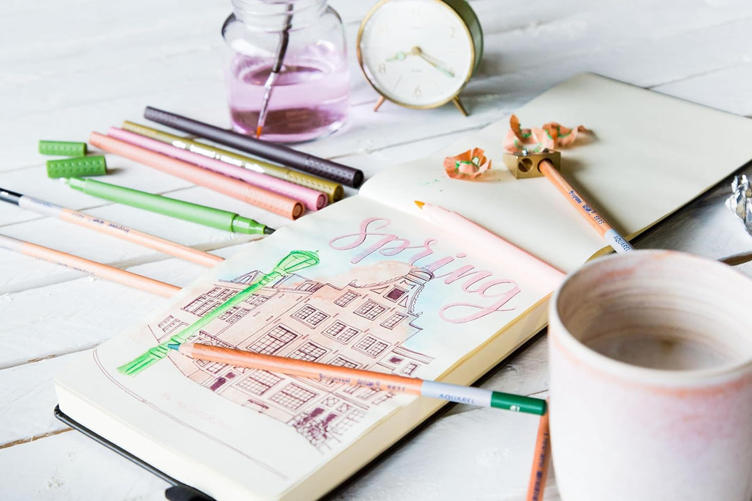 Bruynzeel - 48 Aquarellbuntstifte in luxuriösem Etui