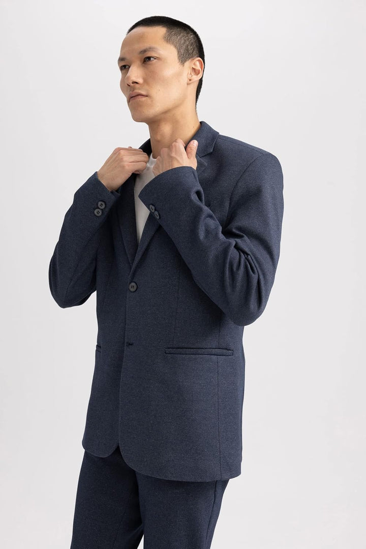 DeFacto Herren Blazer 54 Navy, 54 Navy