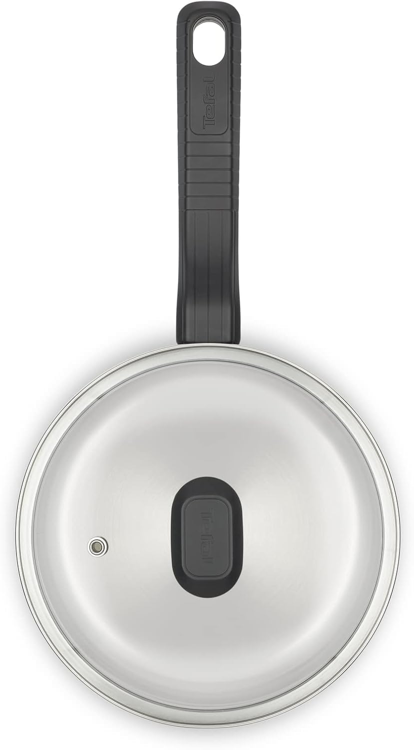 Tefal 3 Piece Comfort Max Stainless Steel Cookware Pan Set 3 piezas, 3 piezas