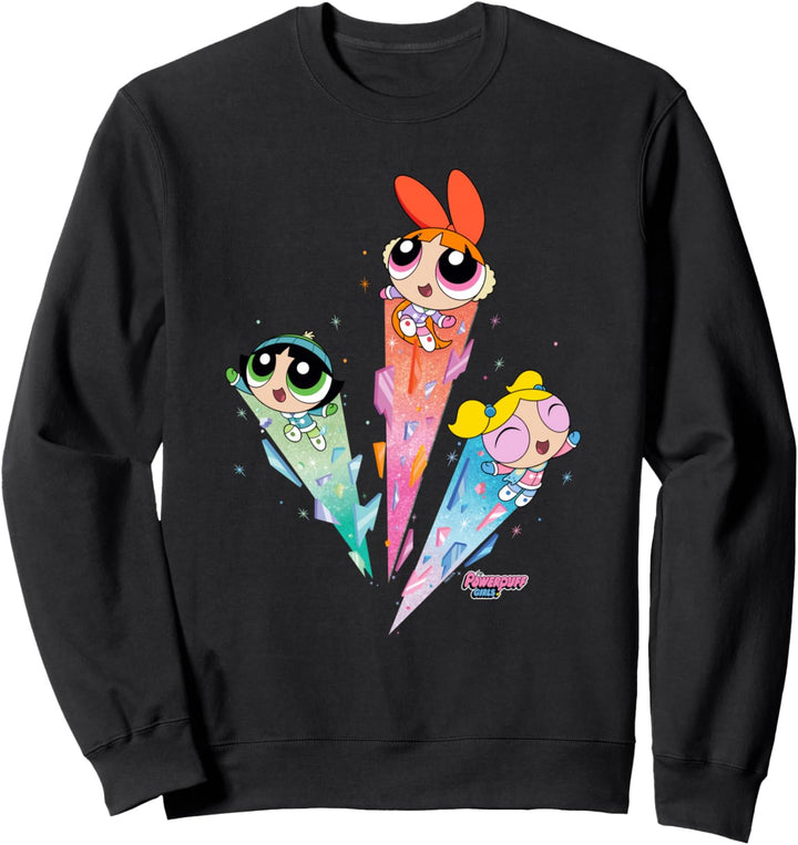 Weihnachten Cartoon Network The PowerPuff Girls Christmas Flight Sweatshirt