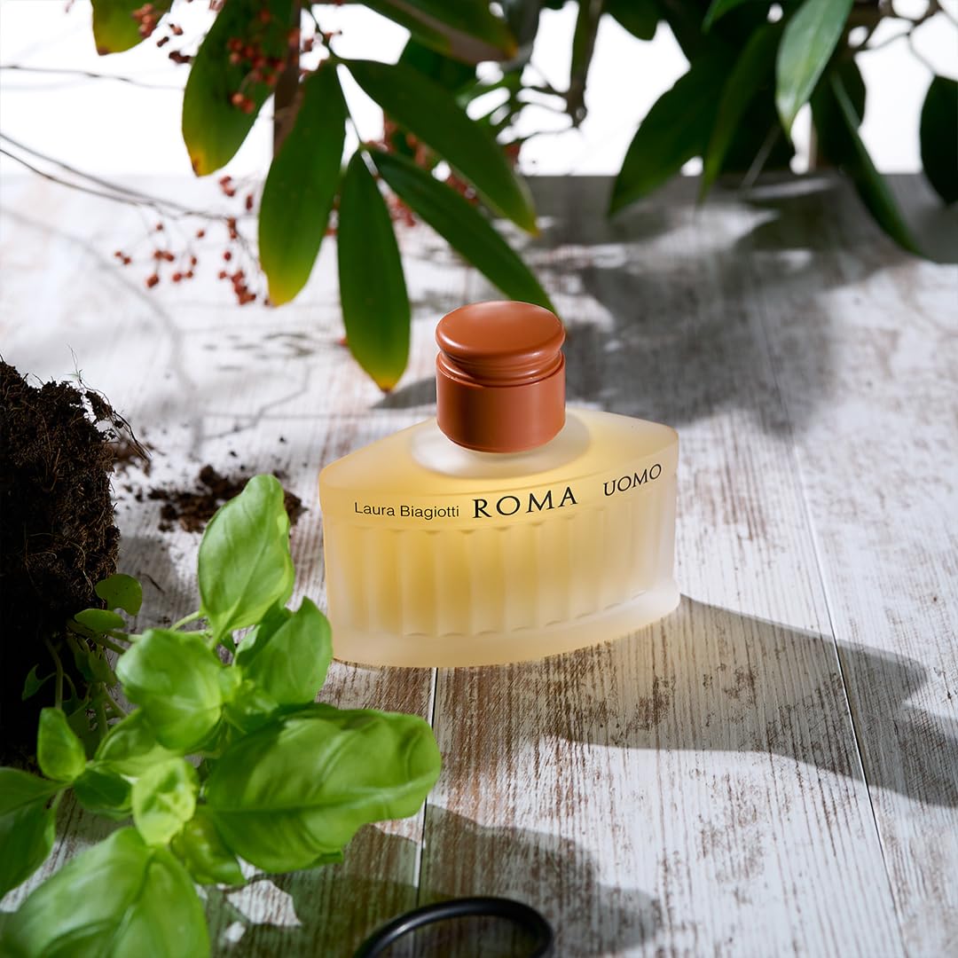 Laura Biagiotti Roma Uomo Eau de Toilette, 200 ml Holz 200.00 g (1er Pack), Holz 200.00 g (1er Pack)