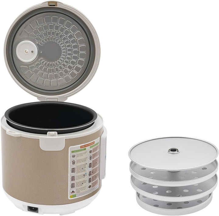 Schwarzer Knoblauch Fermenter 5L Automatisch Black Garlic Fermentationsmaschine 90W Schwarzer Knobla
