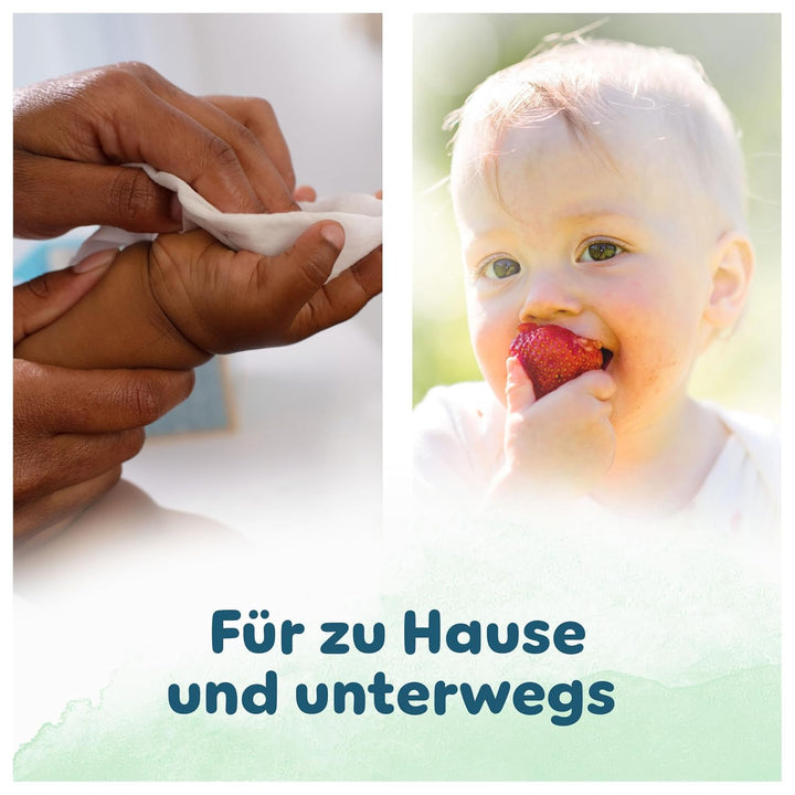 Pampers Harmonie New Baby Feuchttücher 18 Packungen mit jeweils 46 Feuchttüchern = 828 Feuchttücher,