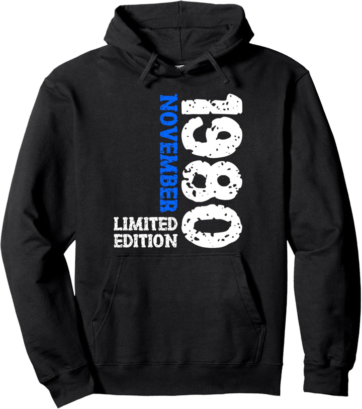 43. Geburtstag Frauen Männer Limited Edition November 1980 Pullover Hoodie
