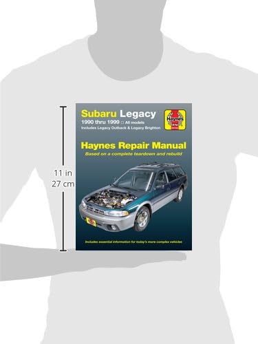 Subaru Legacy 1990 thru 1999: Includes Legacy Outback &amp; Legacy Brighton (Hayne&