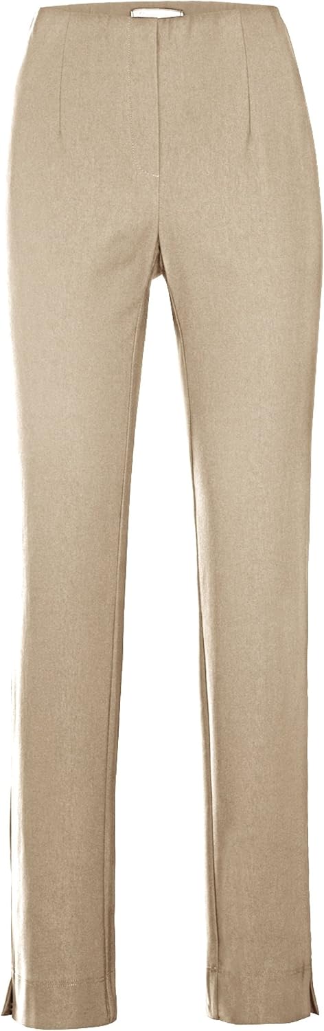 Stehmann, INA-800-14060 Lange gerade geschnittene Stretch-Hose 38 Camel Light, 38 Camel Light