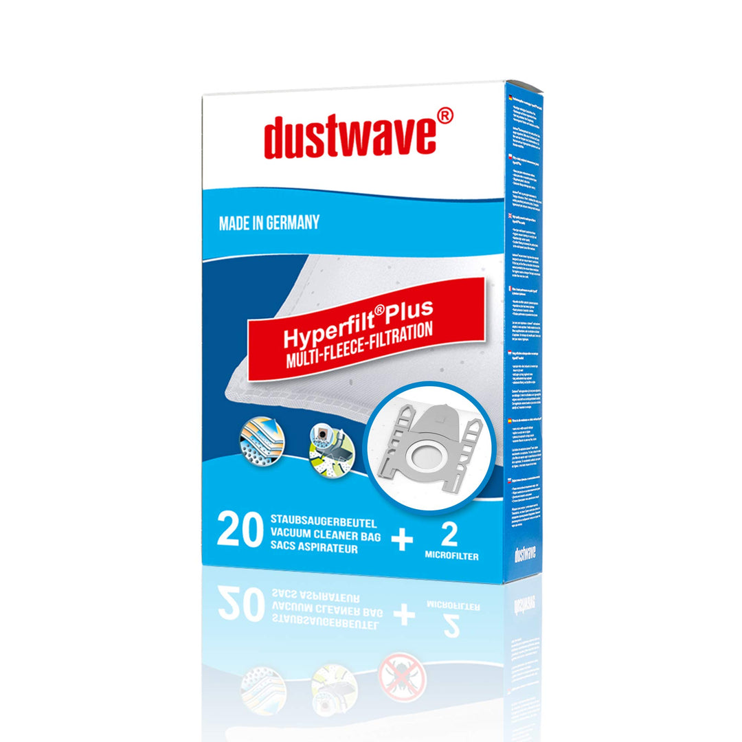20x dustwave® PREMIUM-Staubsaugerbeutel für Aldi - SI 200 / SI200 / Extra Spezialvlies für Allergike