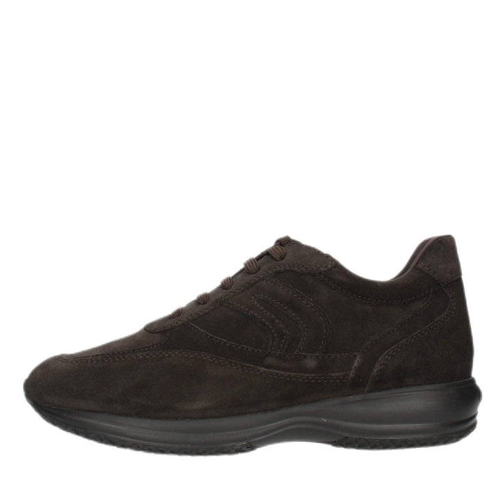 Geox Herren Uomo Happy P Sneaker, Dk Coffee