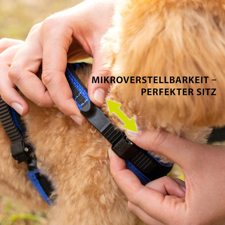 Ferplast Hundegeschirr mittlegrosse Hunde Geschirr Hunde mit Polsterung ERGOCOMFORT M, Halsumfang: 3